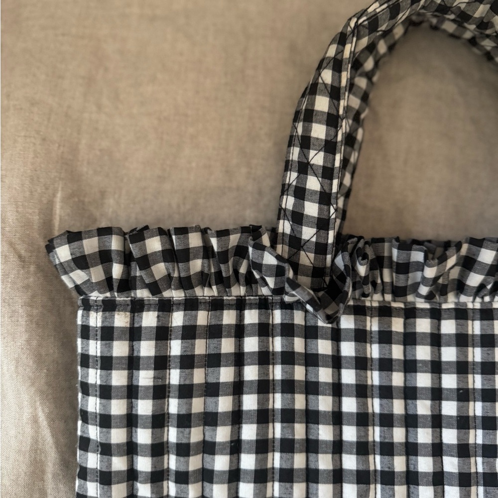 Shiraleah Chicago Gingham Tote Bag - Picture 4 of 4